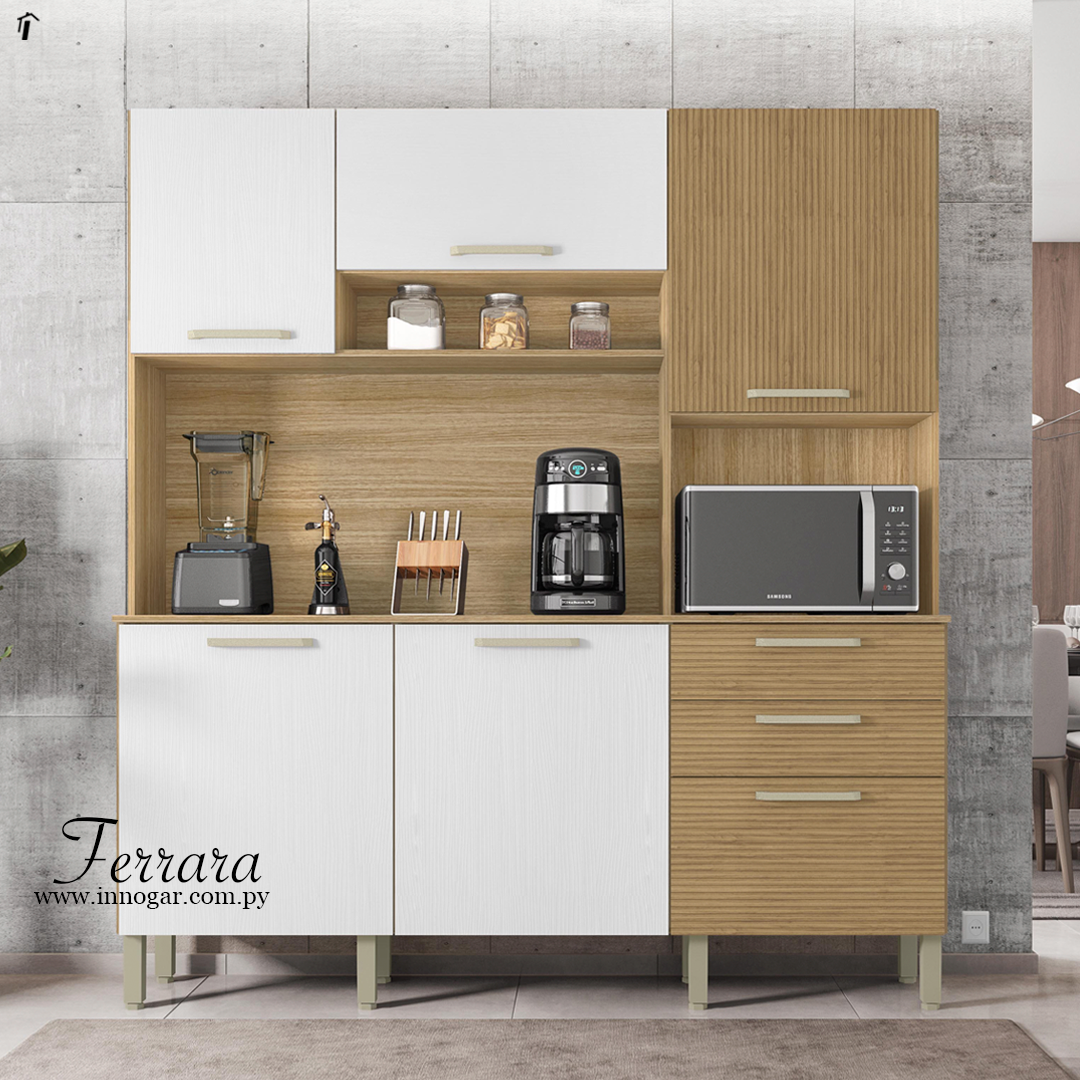 Kit Cocina Ferrara / Freijo Supremo