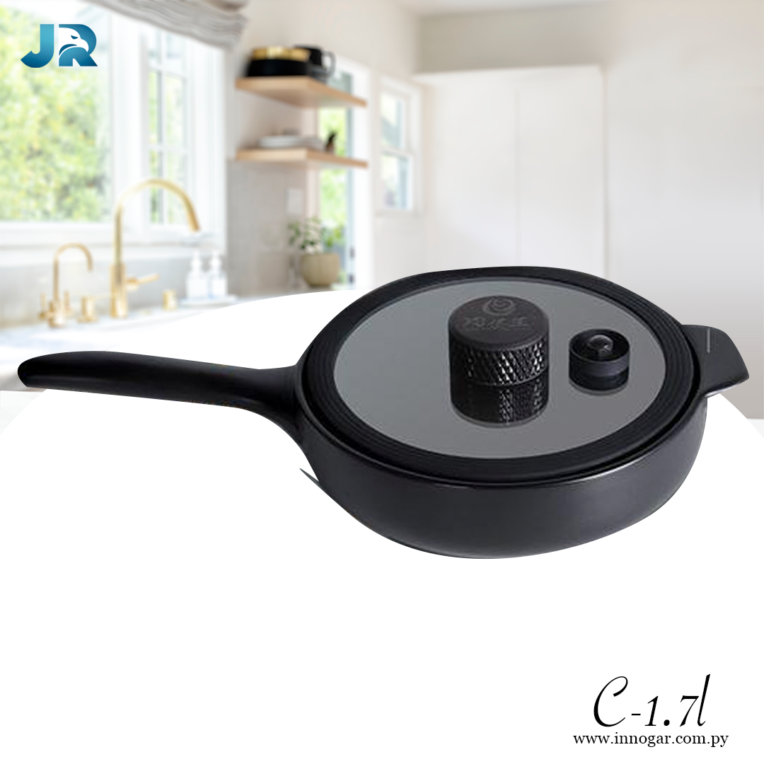 Olla Ceramica Presión / 1.7L Negro