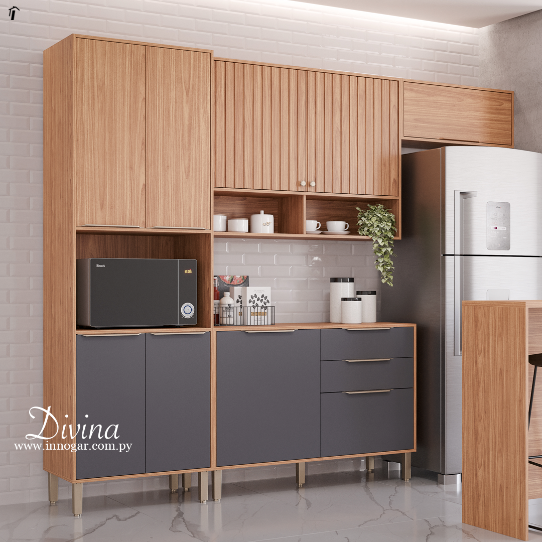 Kit Cocina Divina / Freijo Titanium