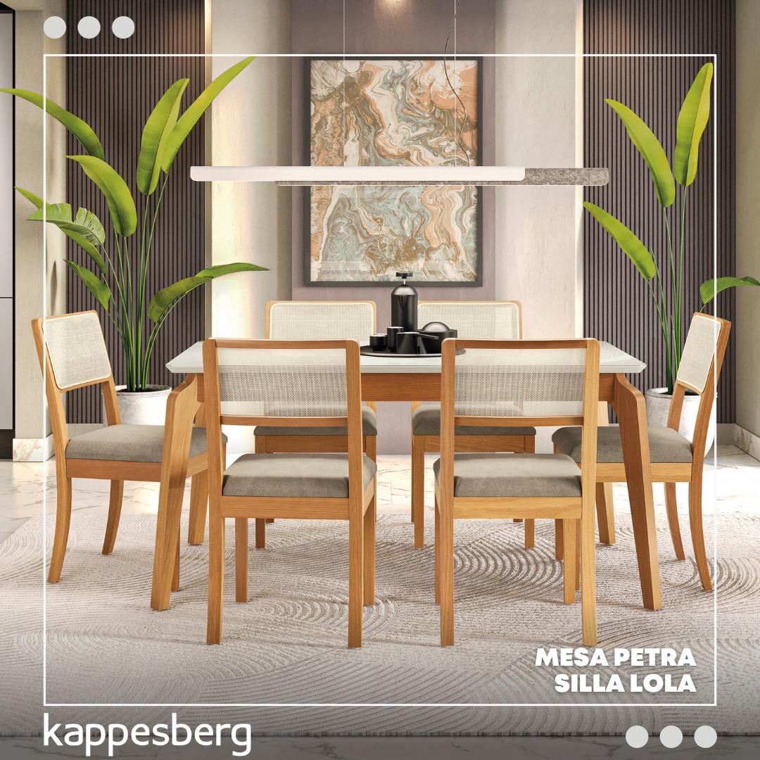 Juego de Comedor Petra / Silla Lola