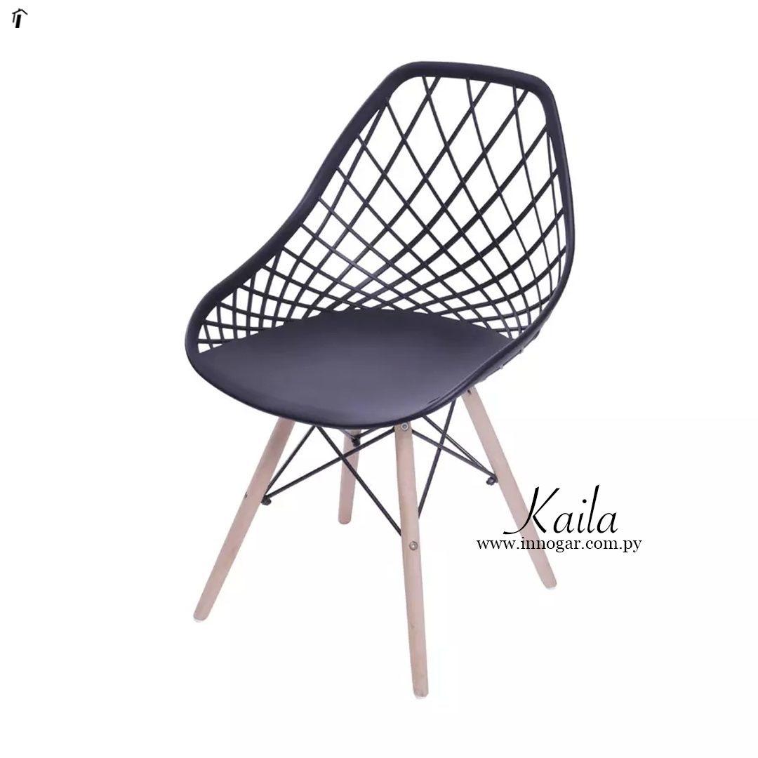 Silla Kaila 118B / Negro