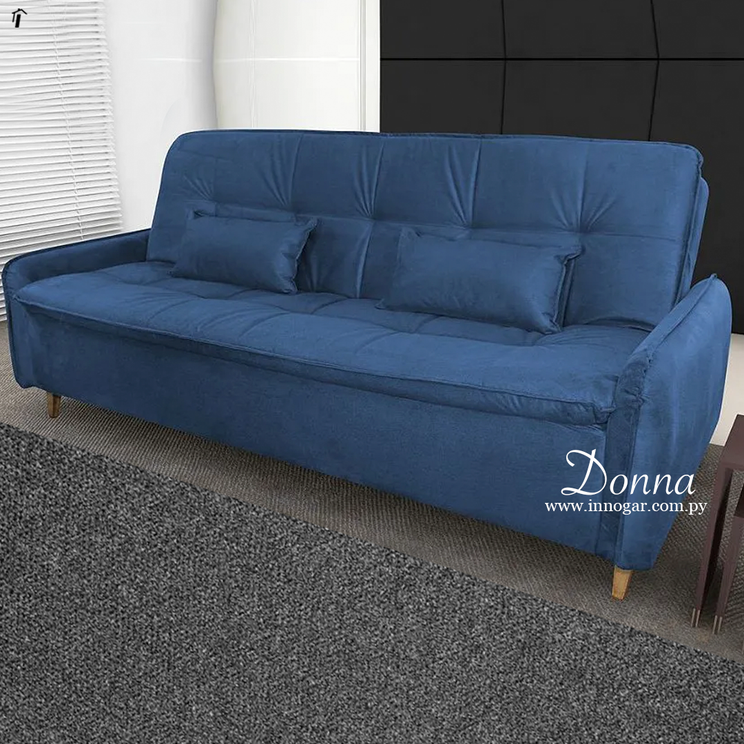 Sofá cama Donna / Azul marino 451