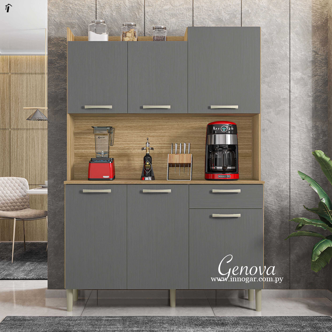 Kit Cocina Genova / Freijo Gris