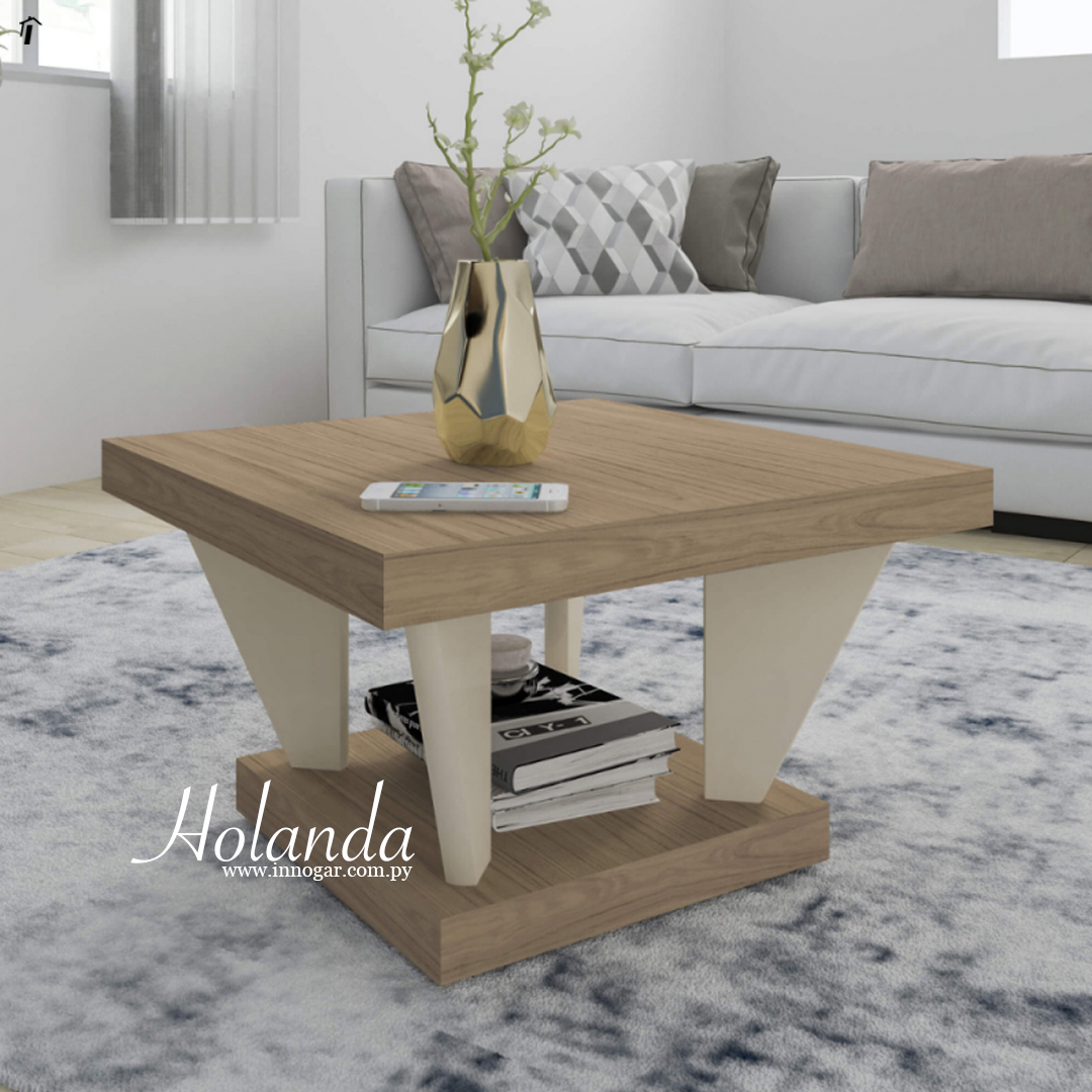 Mesa de Centro Holanda / Carvallo - Off White