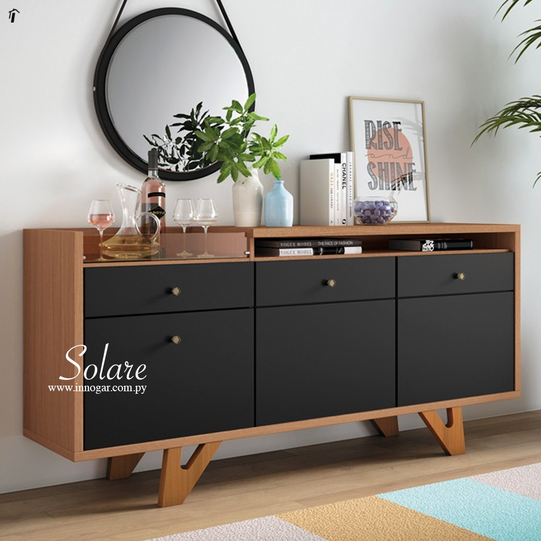 Buffet Solare - Negro