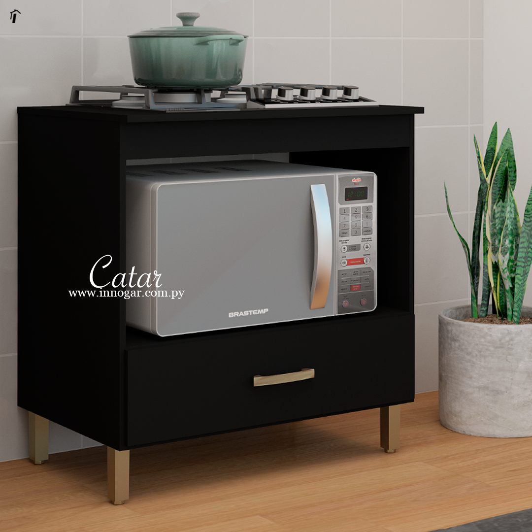 Cook Top Catar / Negro