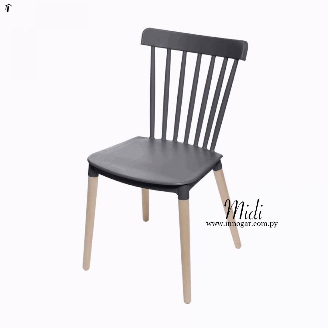 Silla Midi 1109 / Negro