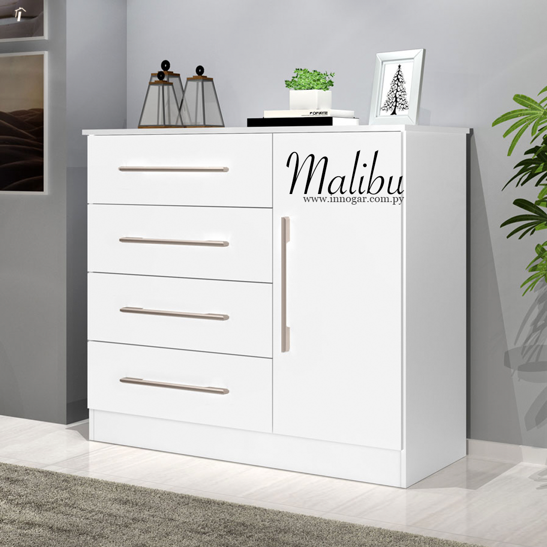 Comoda Malibu New / Blanco