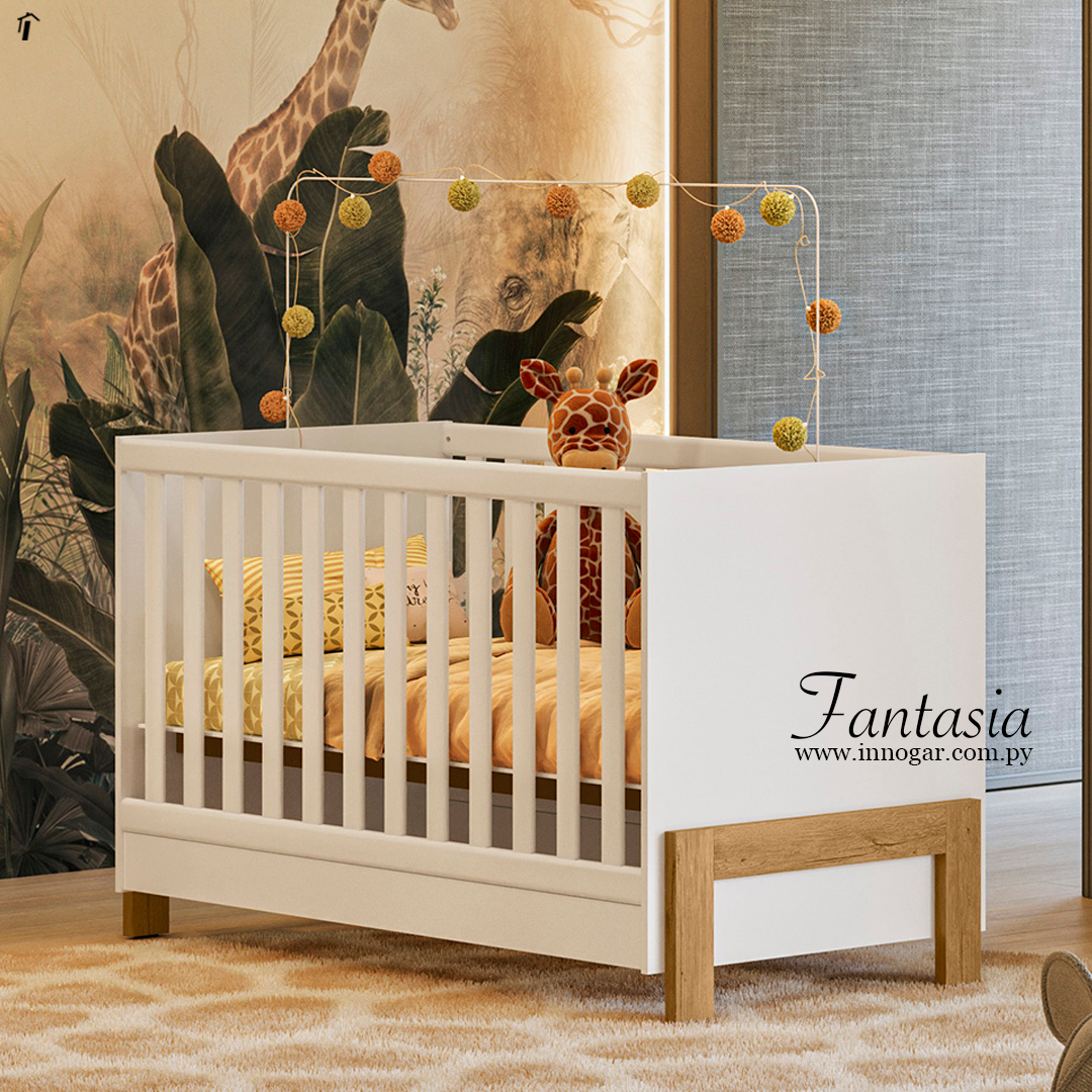 Cuna mini cama Fantasía / Blanco