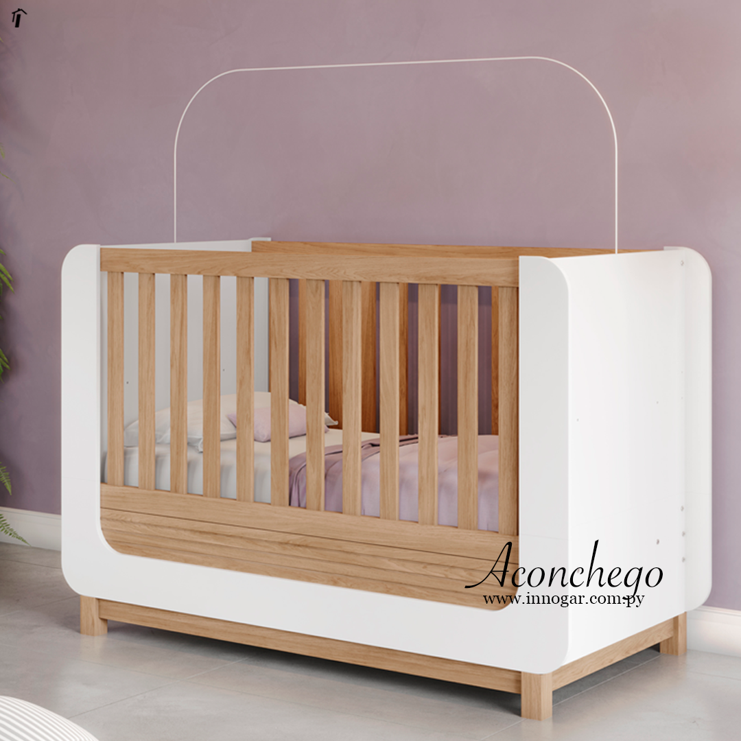 Cuna mini cama Aconchego / Blanco Jequitiba