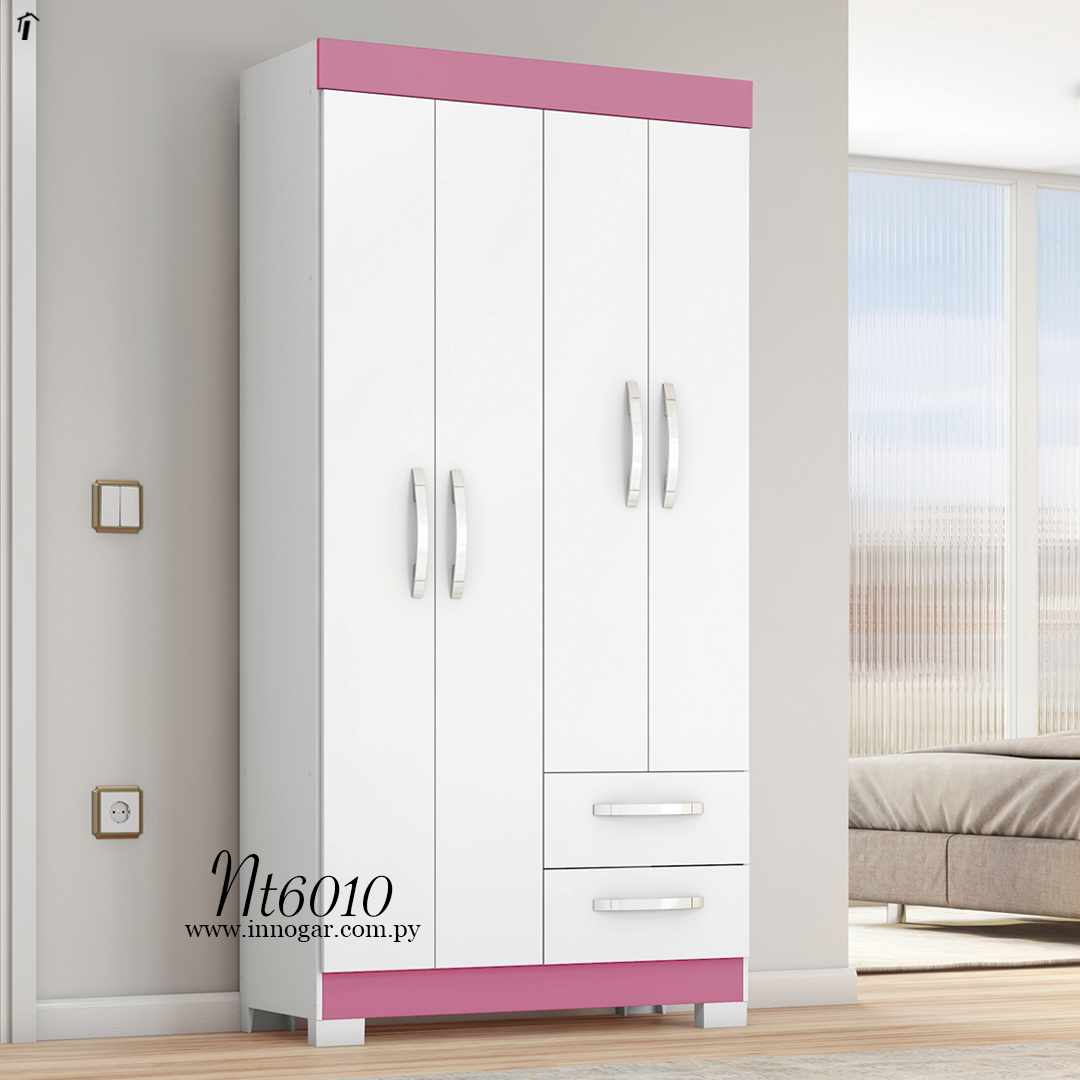 Ropero Nt6010 / Blanco Rosa