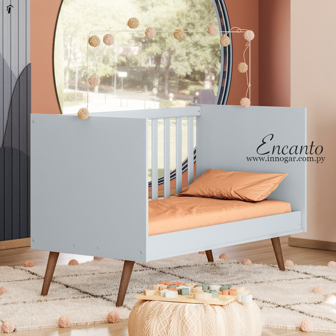 Cuna mini Encanto Retro / Gris