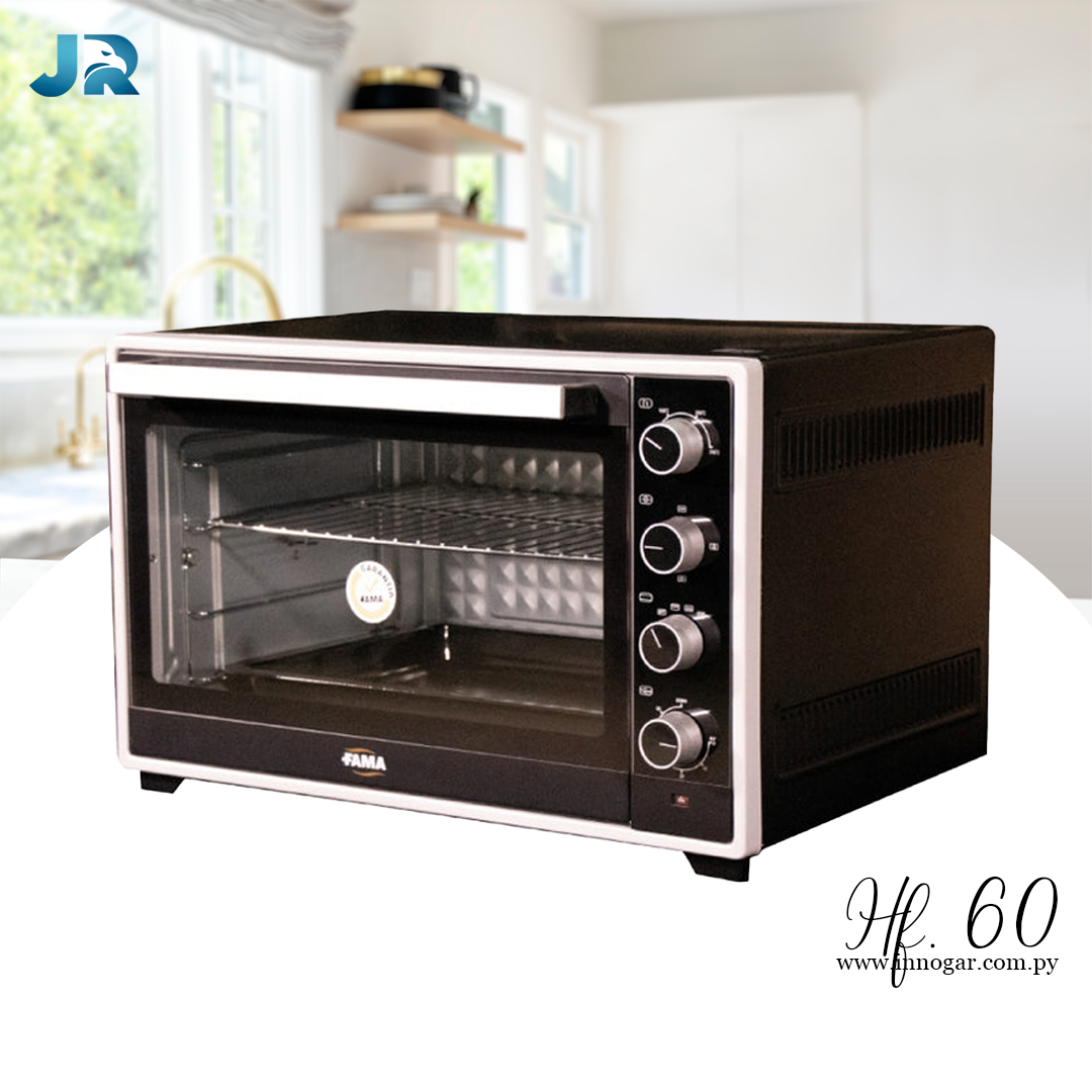 Horno HF-60 s/ placa / Negro