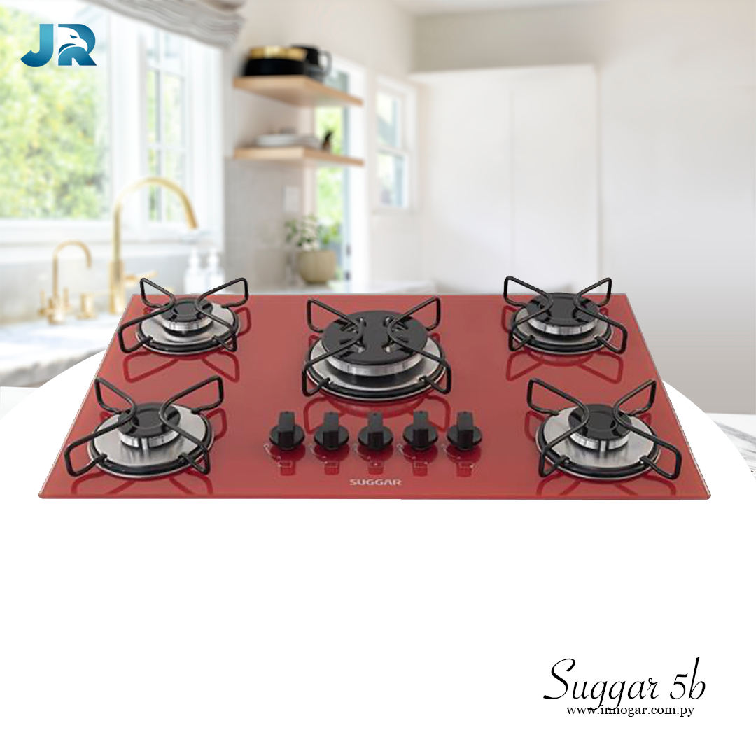 Cooktop Triple llama 5B / Rojo