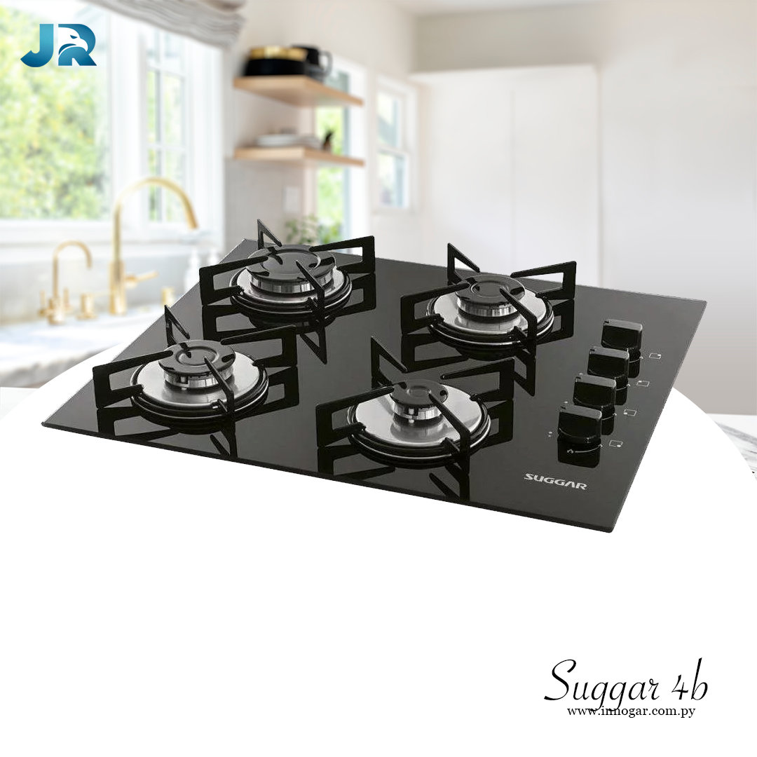 Cooktop a Gas 4B / Negro