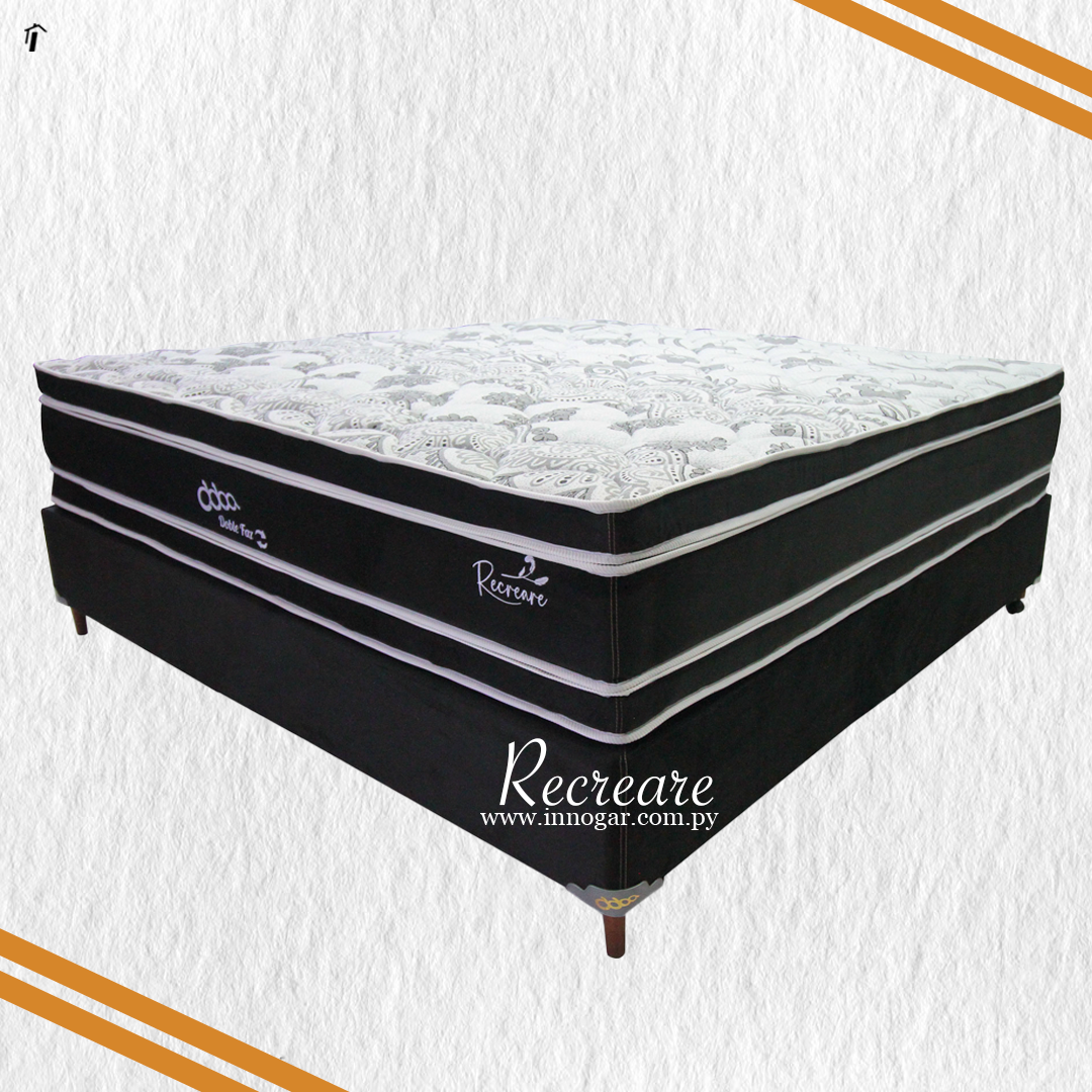 Cama Recreare Dob Faz / 140 Negro