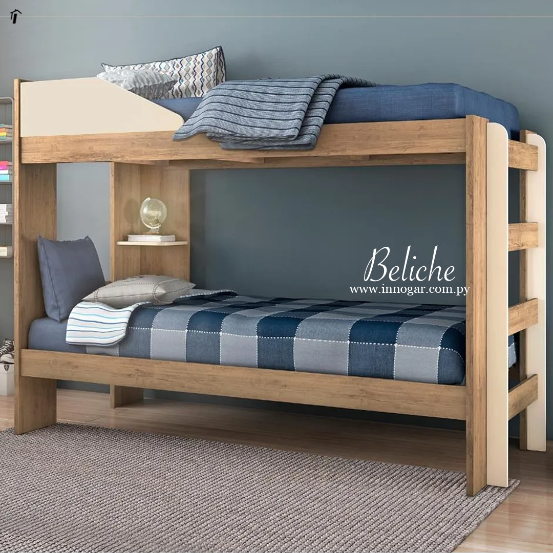 Cama Beliche Indy / Amêndoa