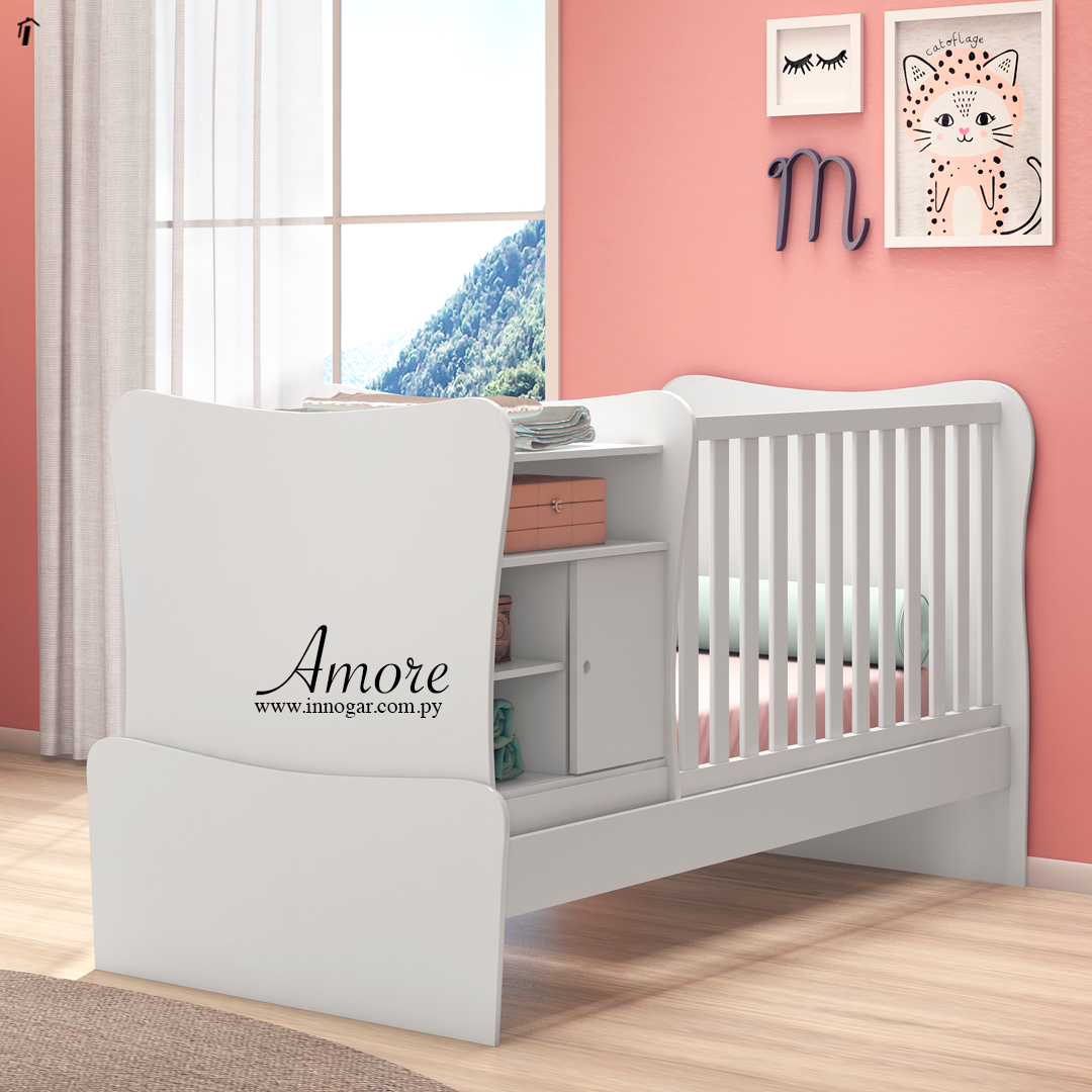 Cuna mini - Cama Amore / Blanco