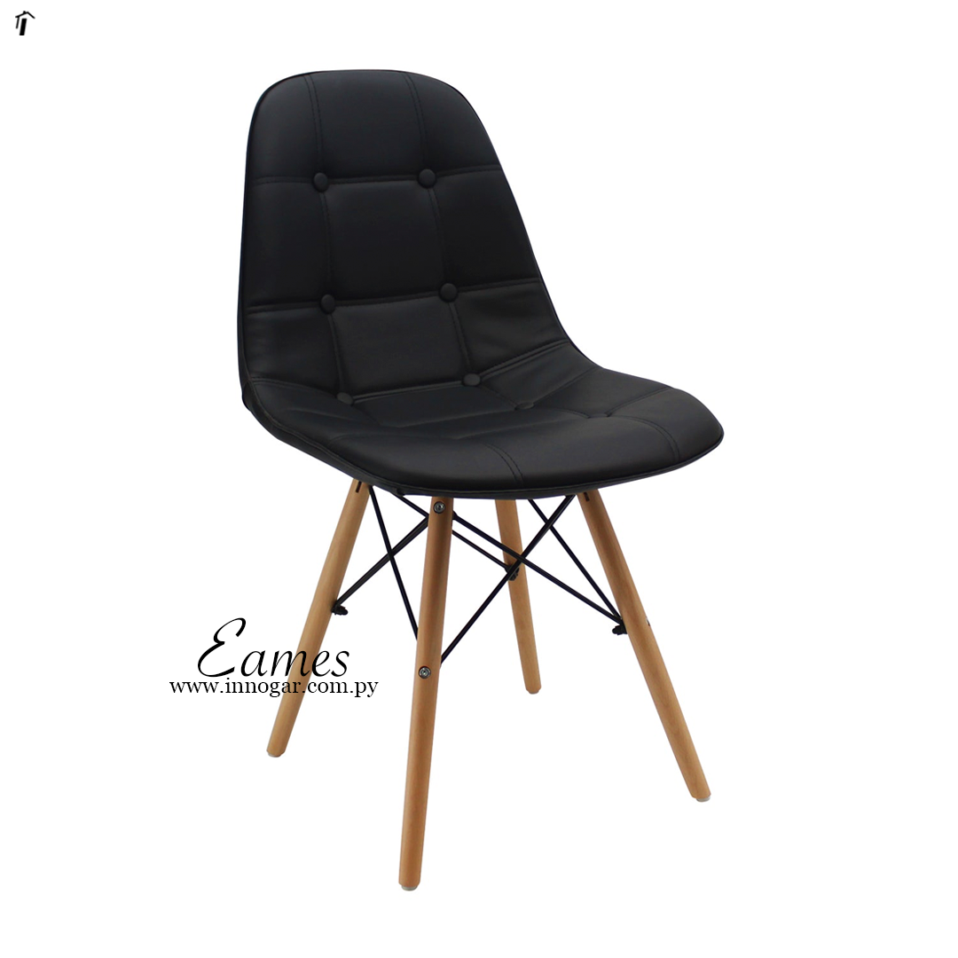 Silla Eames / Negro