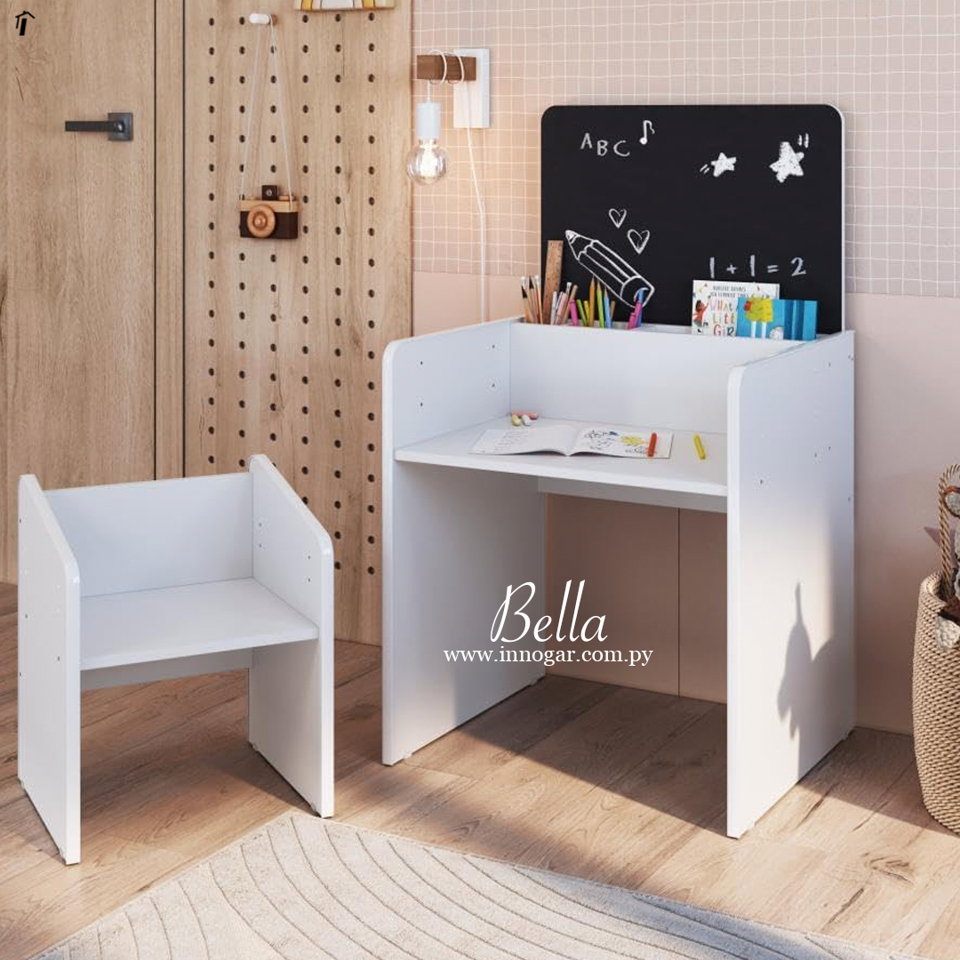 Escritorio Infantil Bella / Blanco