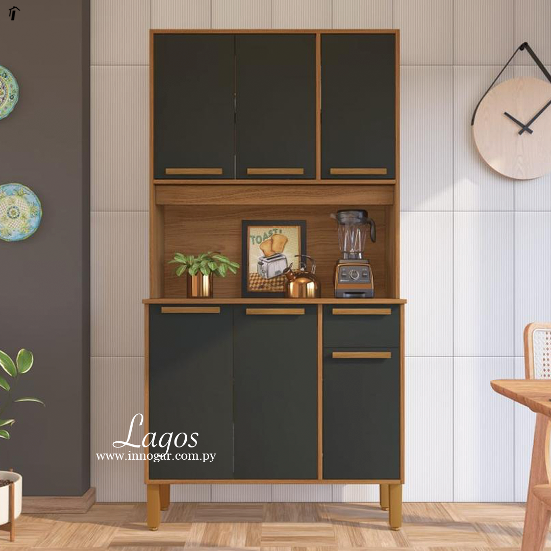 Kit Cocina Lagos / Freijo Plomo