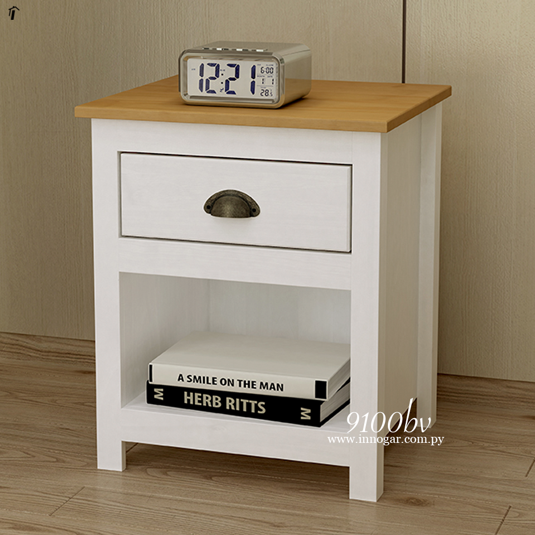 Mesa de luz 9100bv / Blanco Freijo